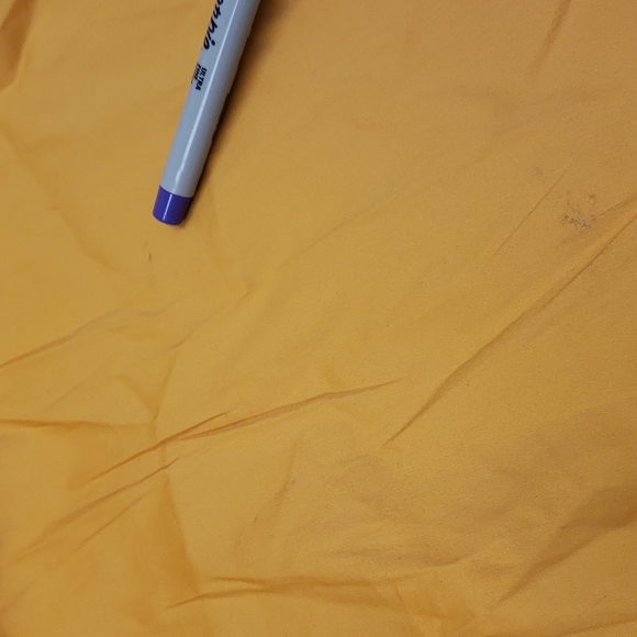 (Flaw) Lee Mathews Elsie Apron Dress in Marigold - Picture 8 of 10